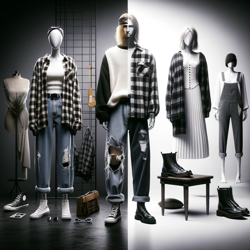 1990s Fashion Grunge & Minimalism's Lasting Impact