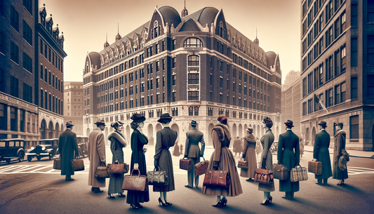 Tufts Medical Center Boston from Fashion Evolution The 1930s in Style by Stefany Bags 