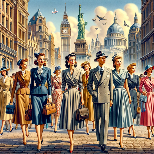 Resilience in Style 1940s Fashion's Influence on Dior Fendi Gucci Chanel