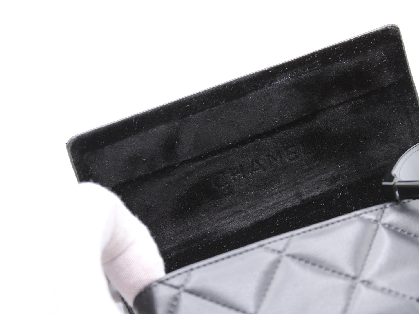 Chanel Sunglasses 2022 Black Frame Iconic Logo Used