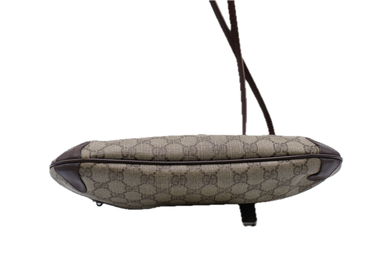 Gucci Ophidia Cloth GG Sherry Leather Trim Crossbody Bag Vintage