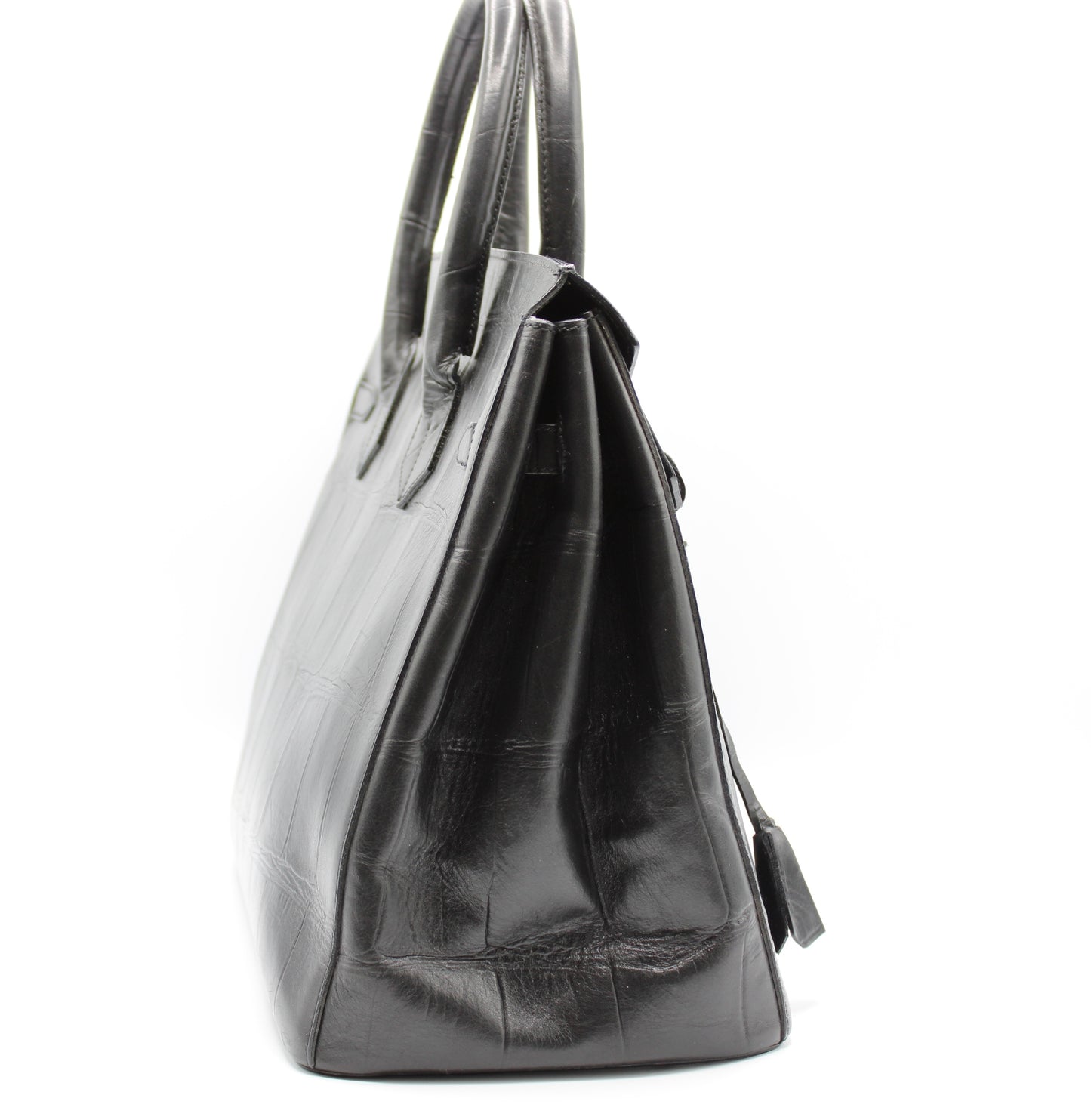 Valentino Garavani Joylock Leather Tote Handle Bag Vintage
