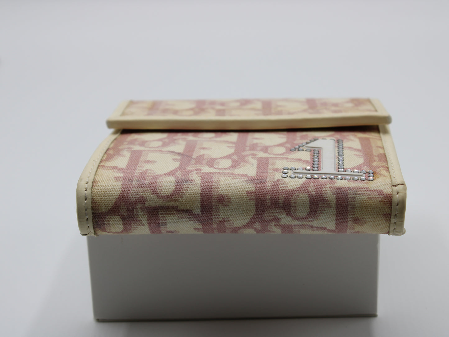 Christian Dior Wallet Trotter Rhinestone Glamour Number 1 Vintage