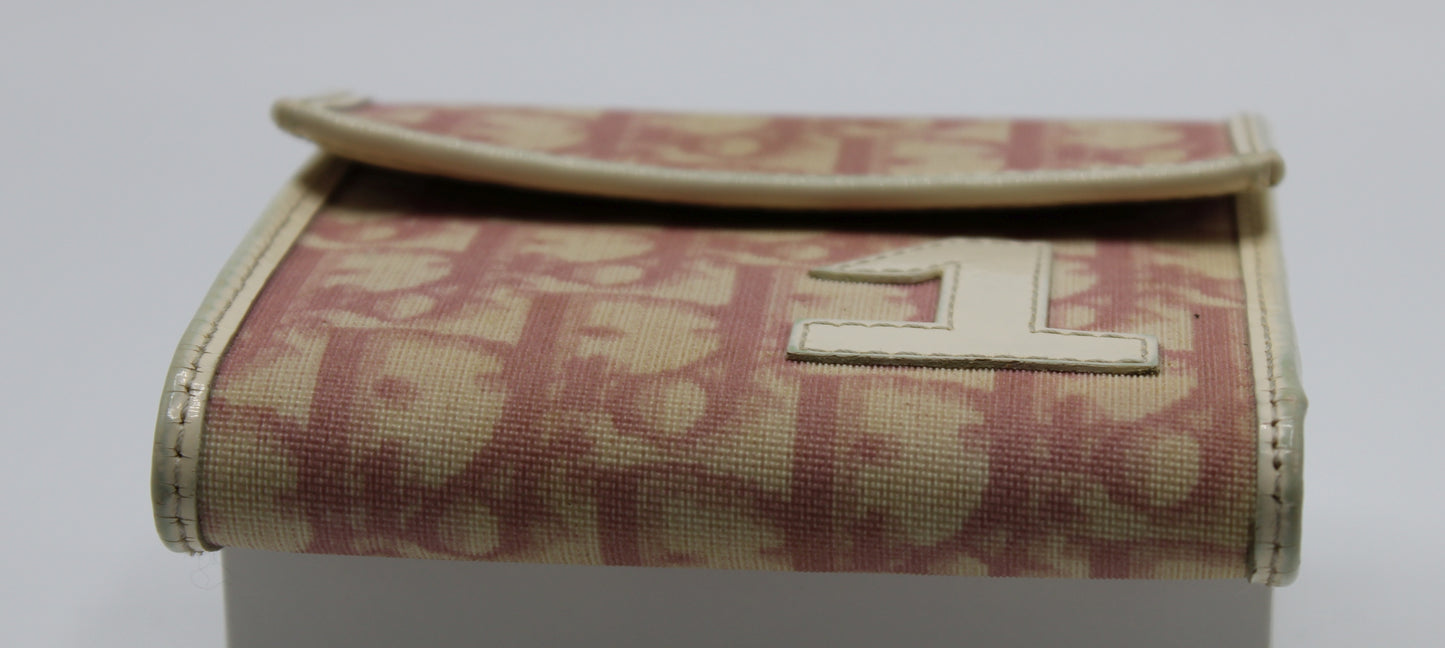 Dior #1 Pink CD Wallet Vintage