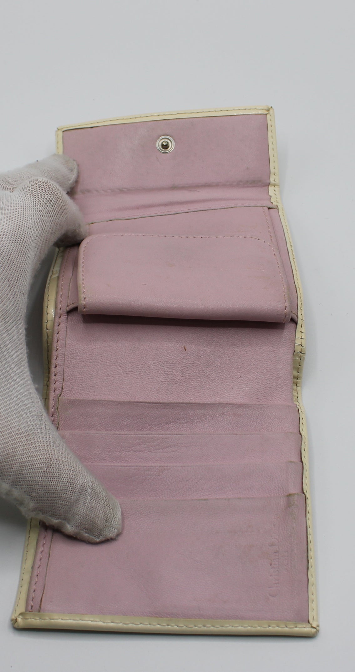 Dior #1 Pink CD Wallet Vintage