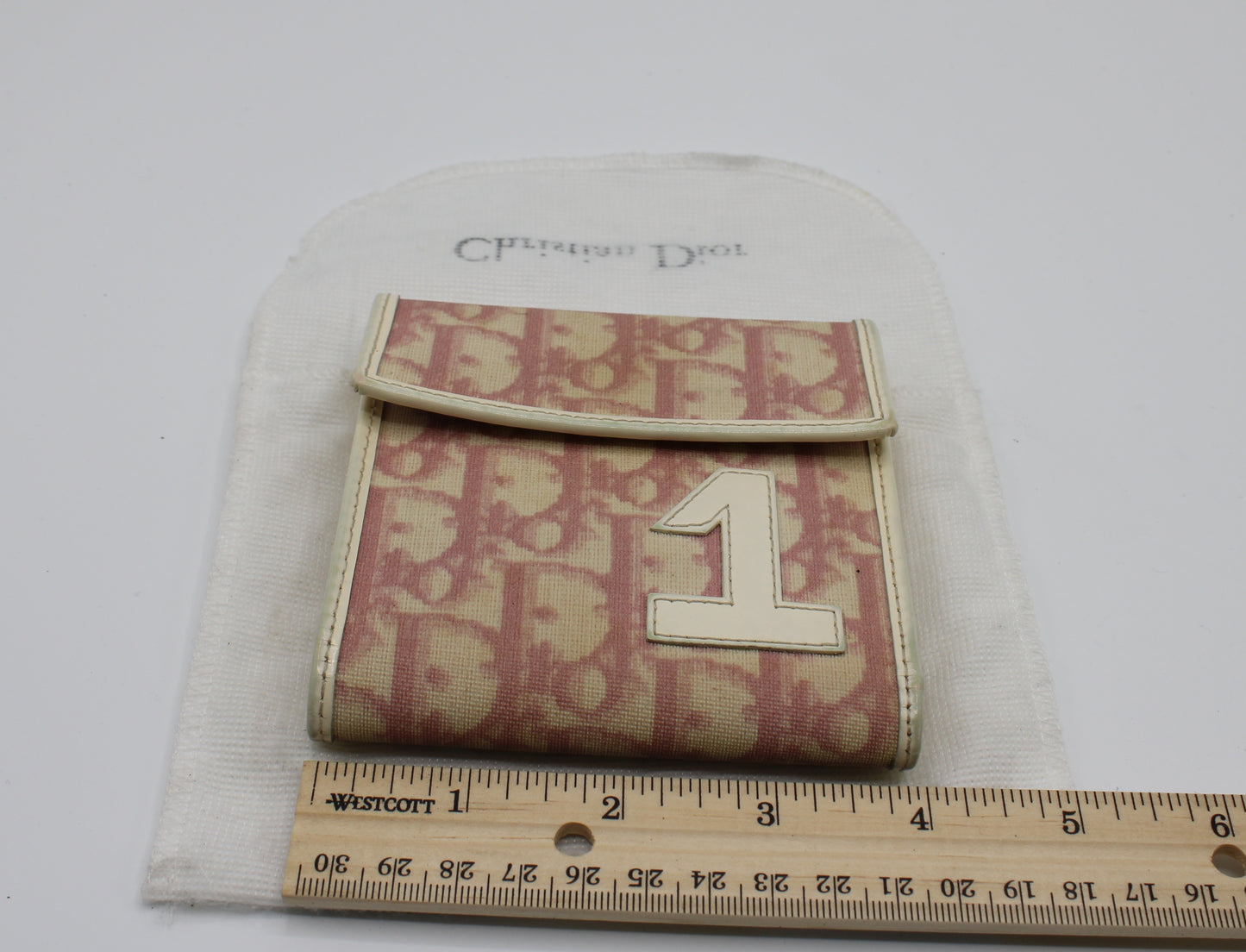 Dior #1 Pink CD Wallet Vintage
