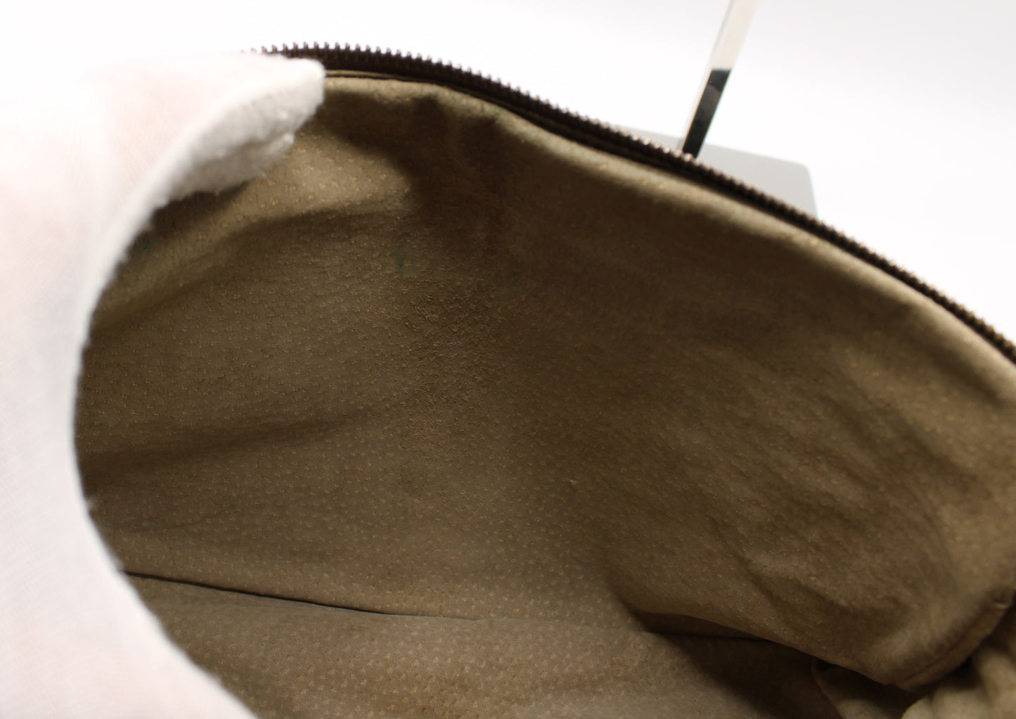 Fendi Messenger Bag Zucca FF Leather Flap Vintage