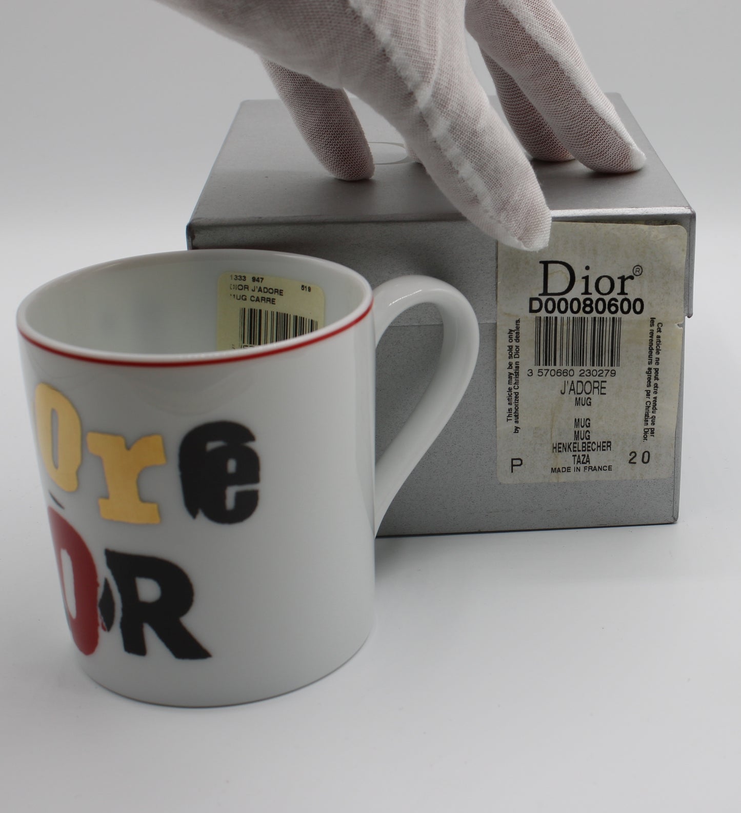 Christian Dior "J'adore Dior" Porcelain Mug - 16 oz