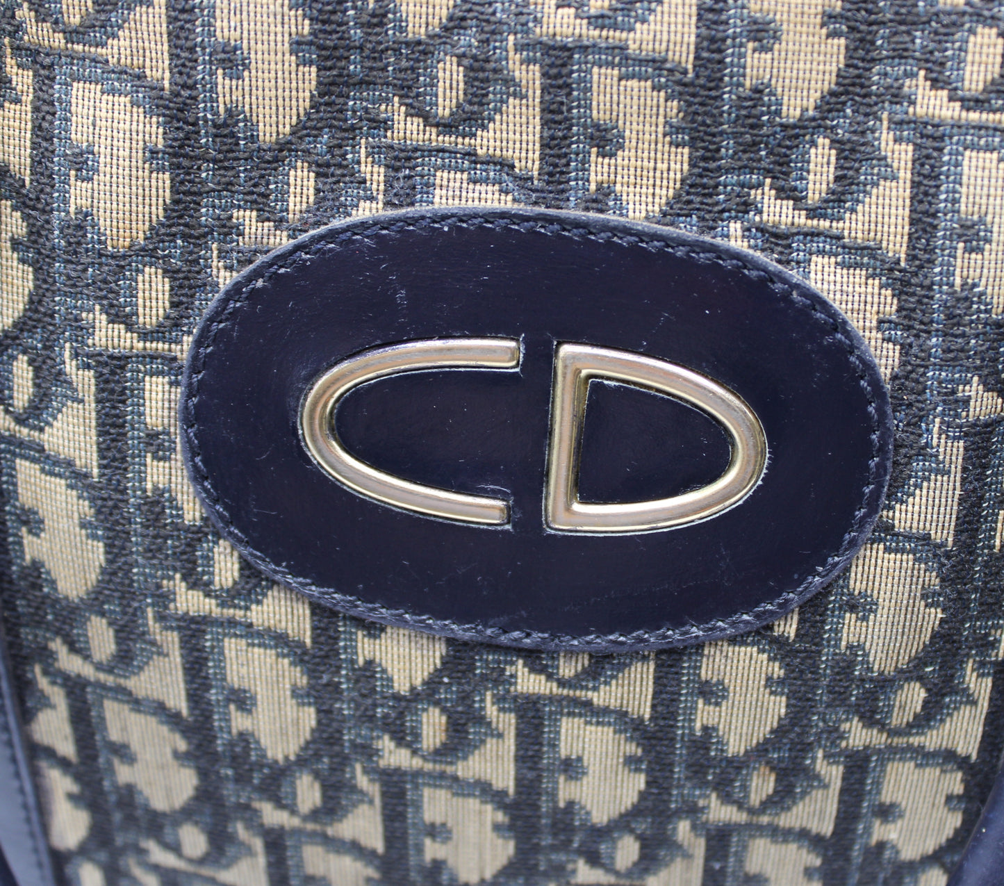 CHRISTIAN DIOR Diorissimo Top Handle Bag Vintage