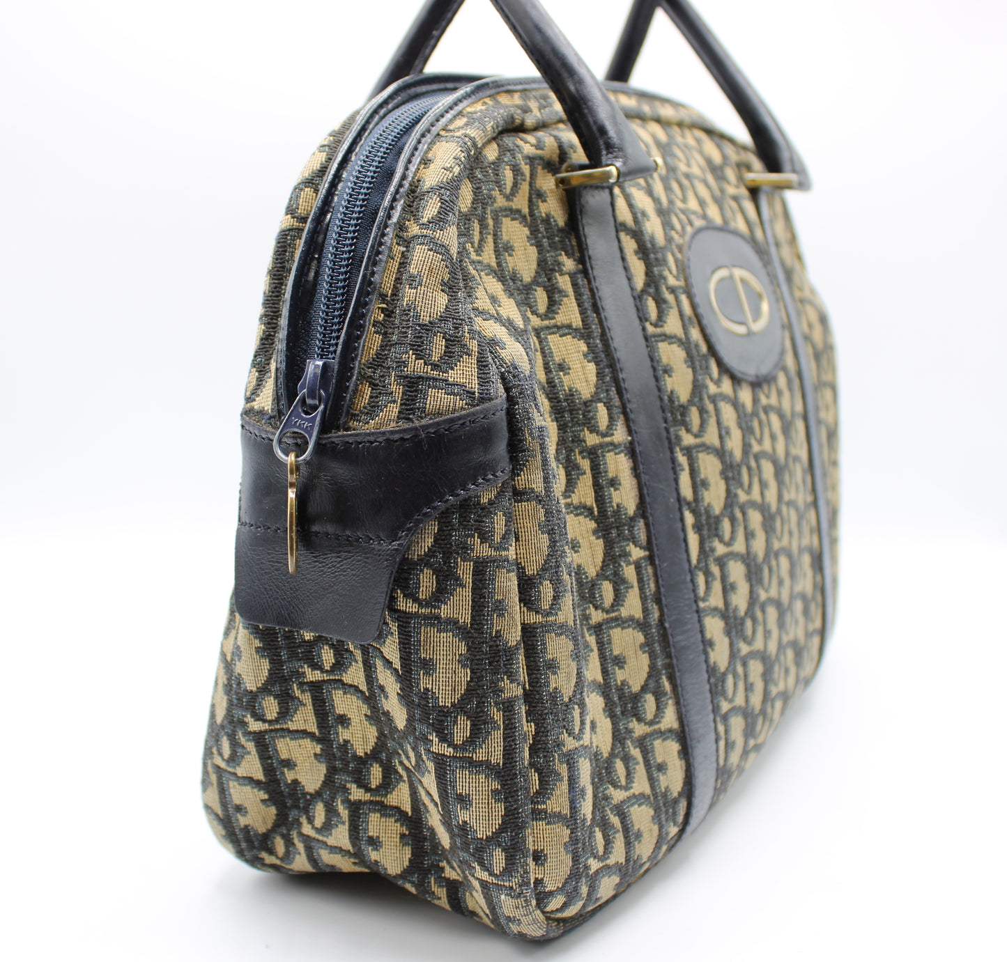 CHRISTIAN DIOR Diorissimo Top Handle Bag Vintage