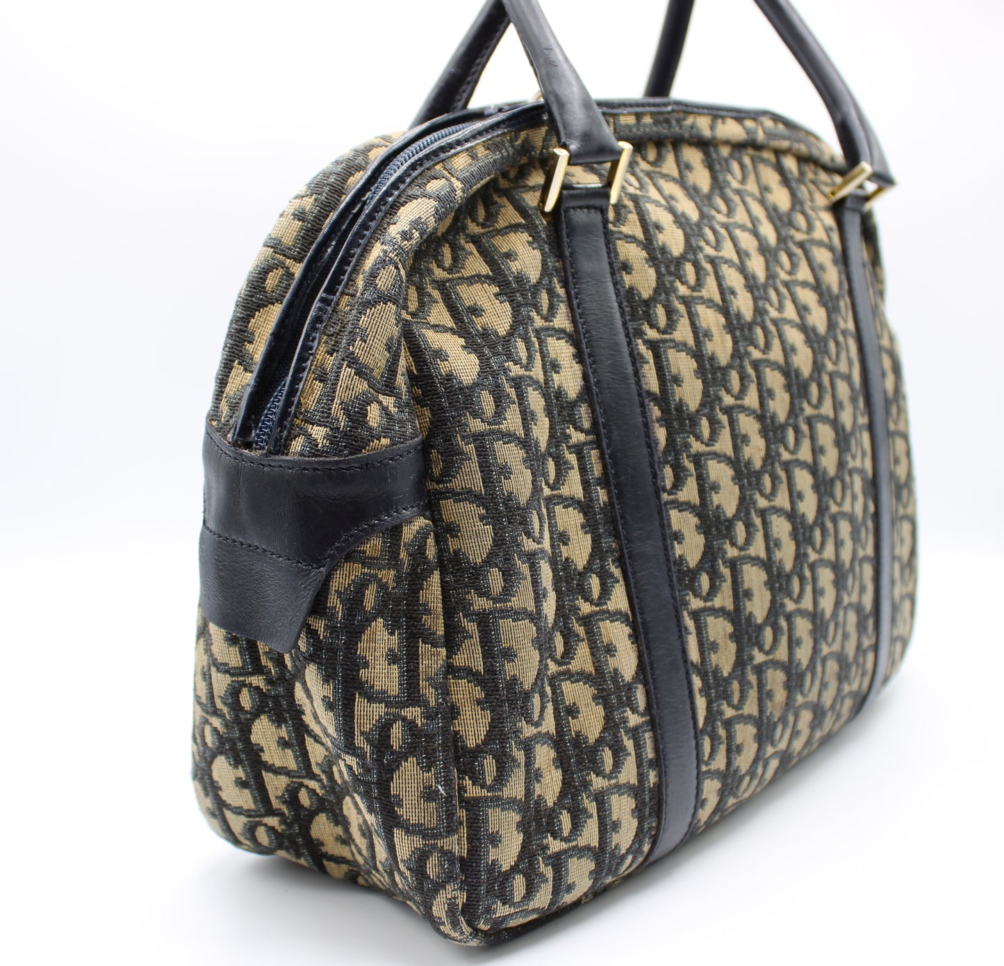 CHRISTIAN DIOR Diorissimo Top Handle Bag Vintage