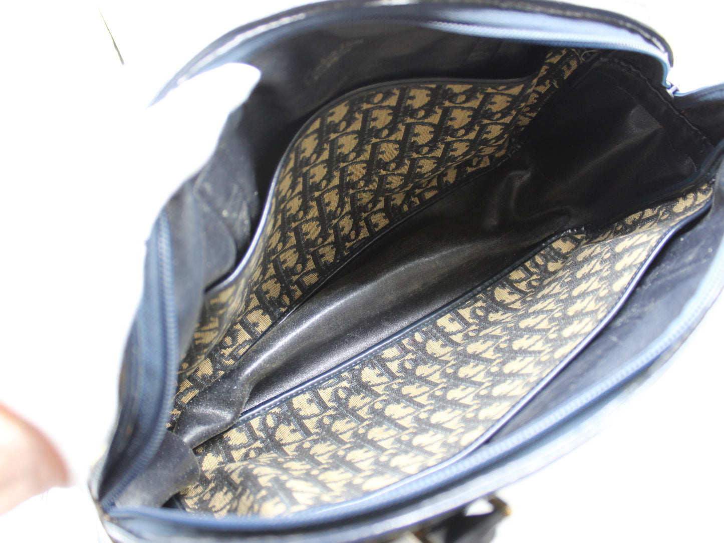 CHRISTIAN DIOR Diorissimo Top Handle Bag Vintage