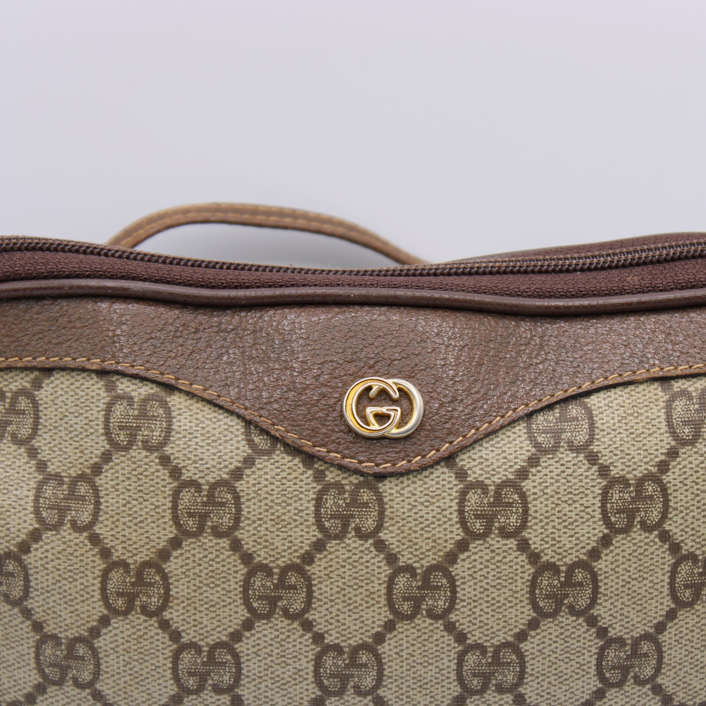 Gucci Ophidia Brown GG Canvas Shoulder Crossbody Bag Vintage