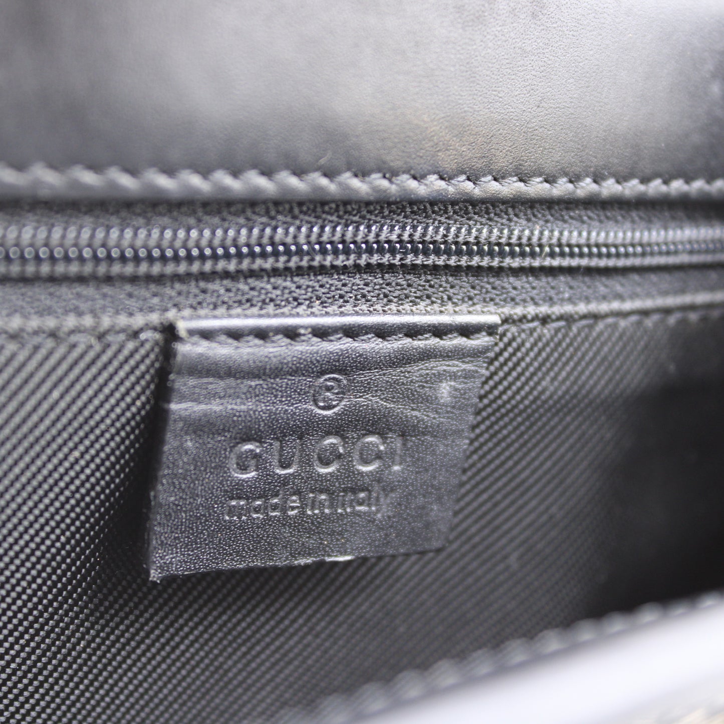 Gucci GG Brown Monogram Small Jackie Line Top Handle Tote Bag Vintage