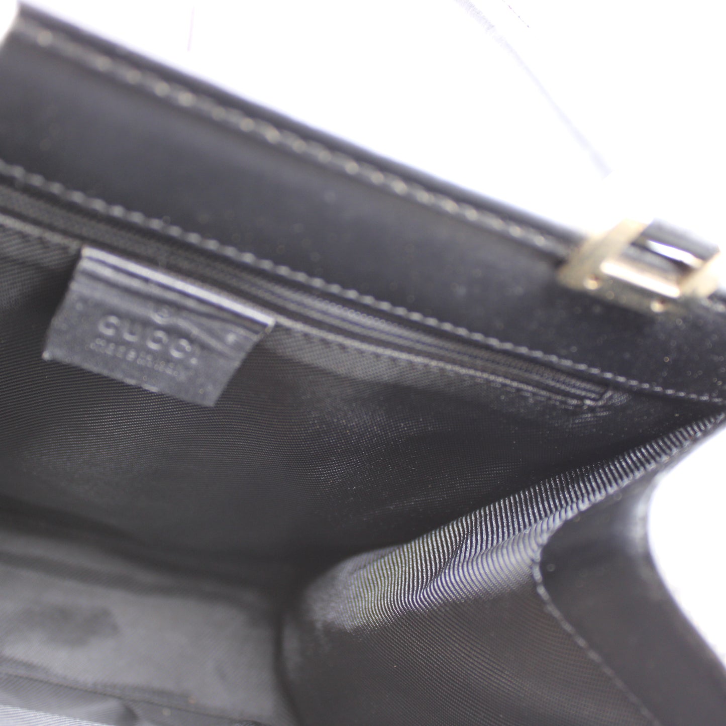 Gucci GG Brown Monogram Small Jackie Line Top Handle Tote Bag Vintage