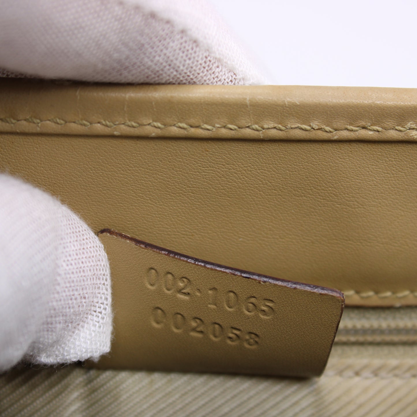 Gucci Beige MicroGuccissima Leather Jackie 1961 Tote Bag Vintage