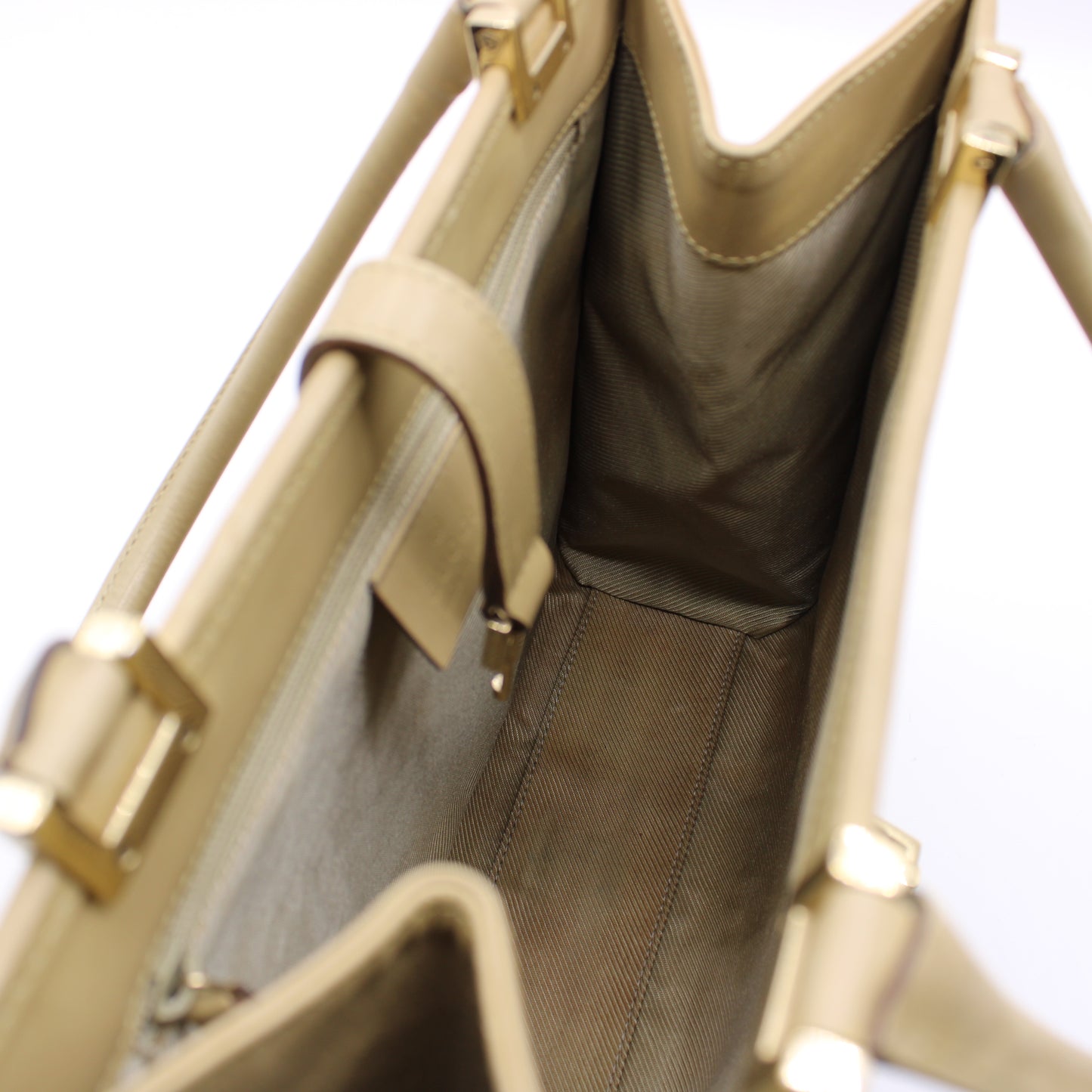 Gucci Beige MicroGuccissima Leather Jackie 1961 Tote Bag Vintage