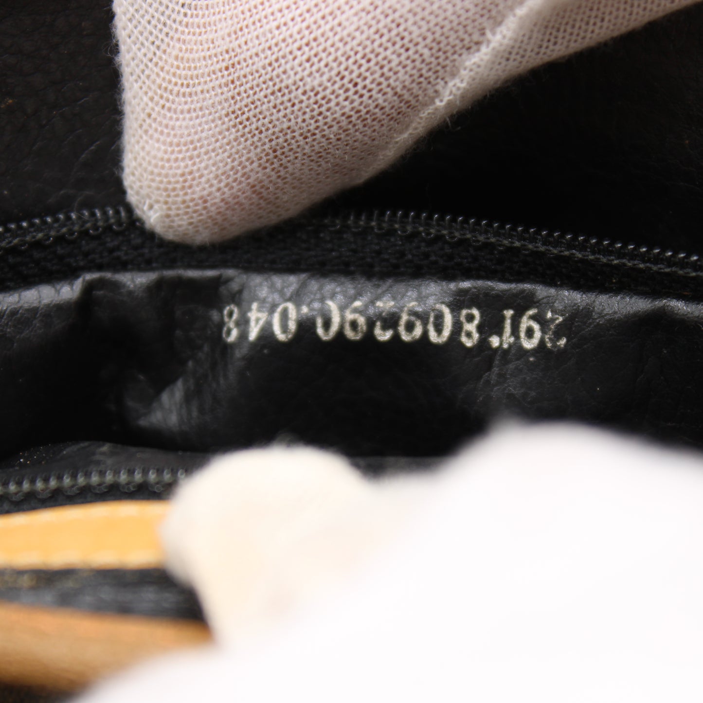Fendi Brown Zucca Flap Crossbody Bag with Leather Trim