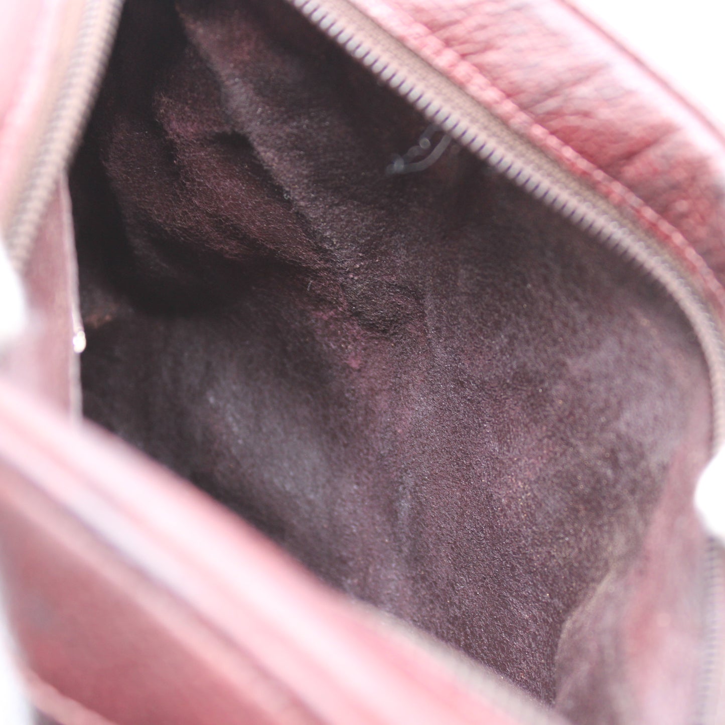 Yves Saint Laurent Burgundy Leather Crossbody Bag Vintage