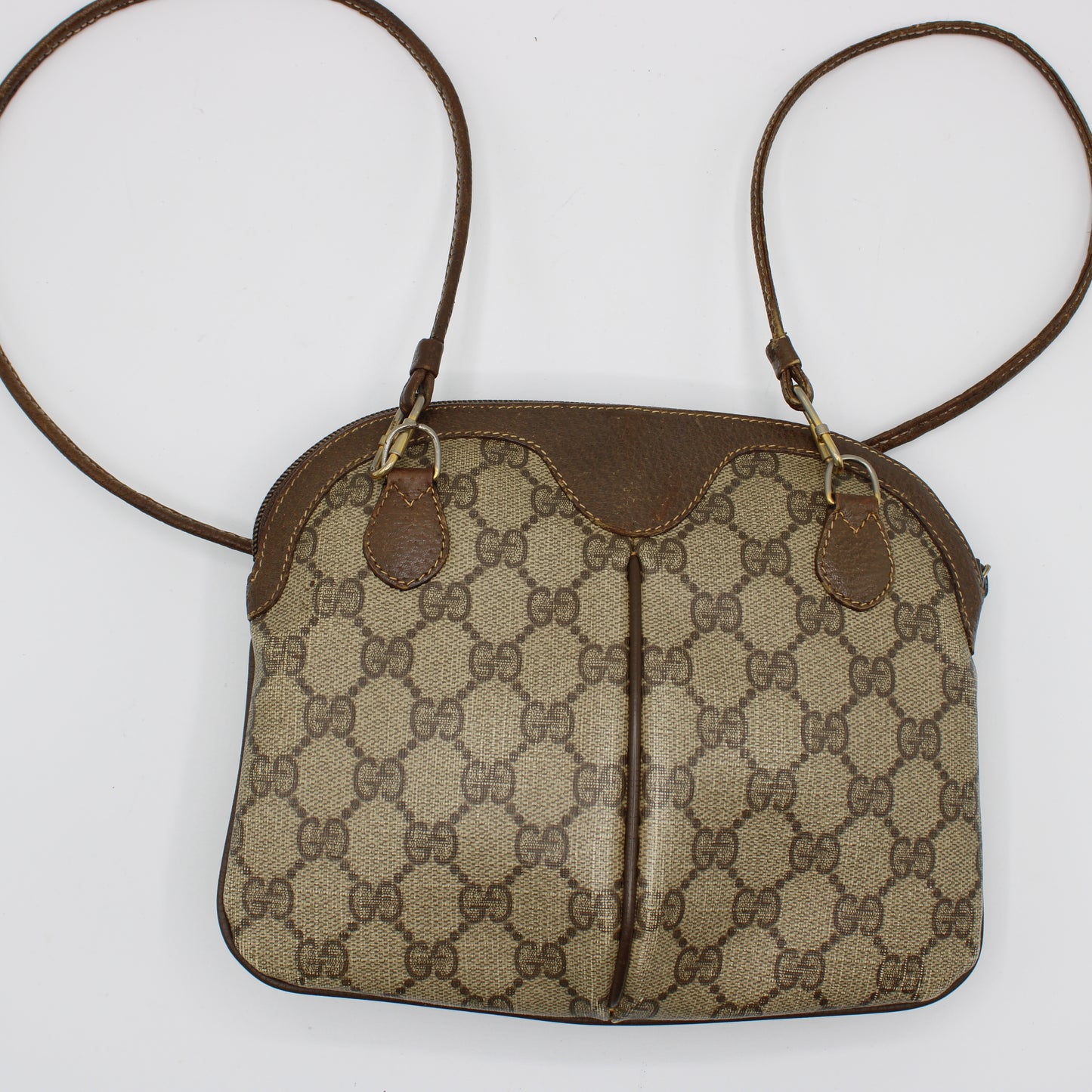 Gucci Ophidia Supreme GG Monogram Brown Crossbody Bag