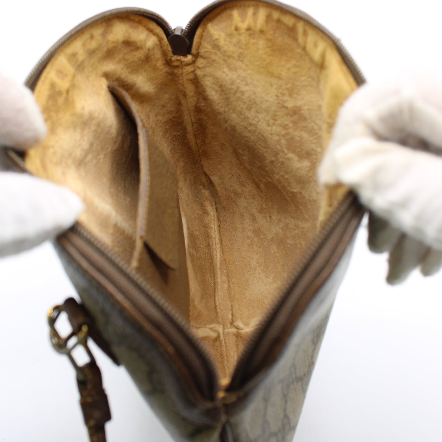 Gucci Ophidia Supreme GG Monogram Brown Crossbody Bag