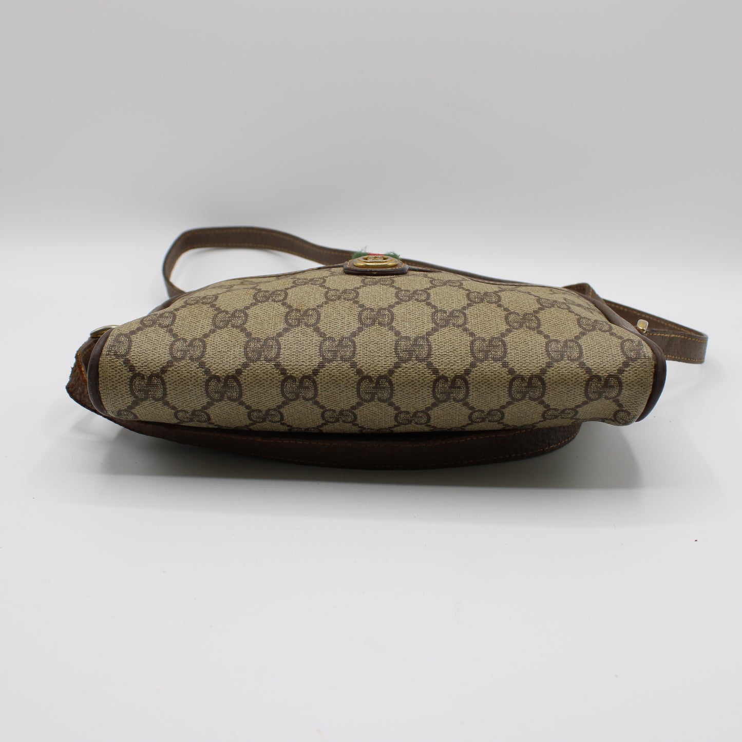 Gucci Brown GG Supreme Ophidia Monogram Canvas Crossbody Bag