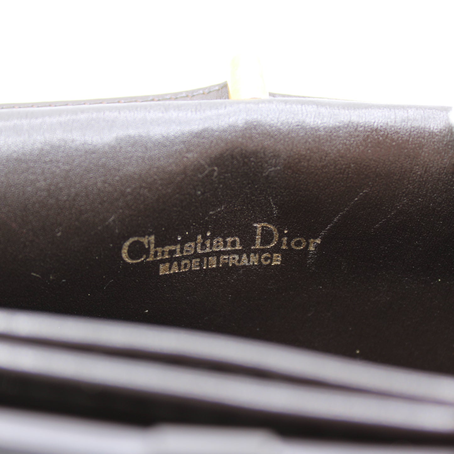 Christian Dior Brown Trotter Canvas Leather Crossbody Bag