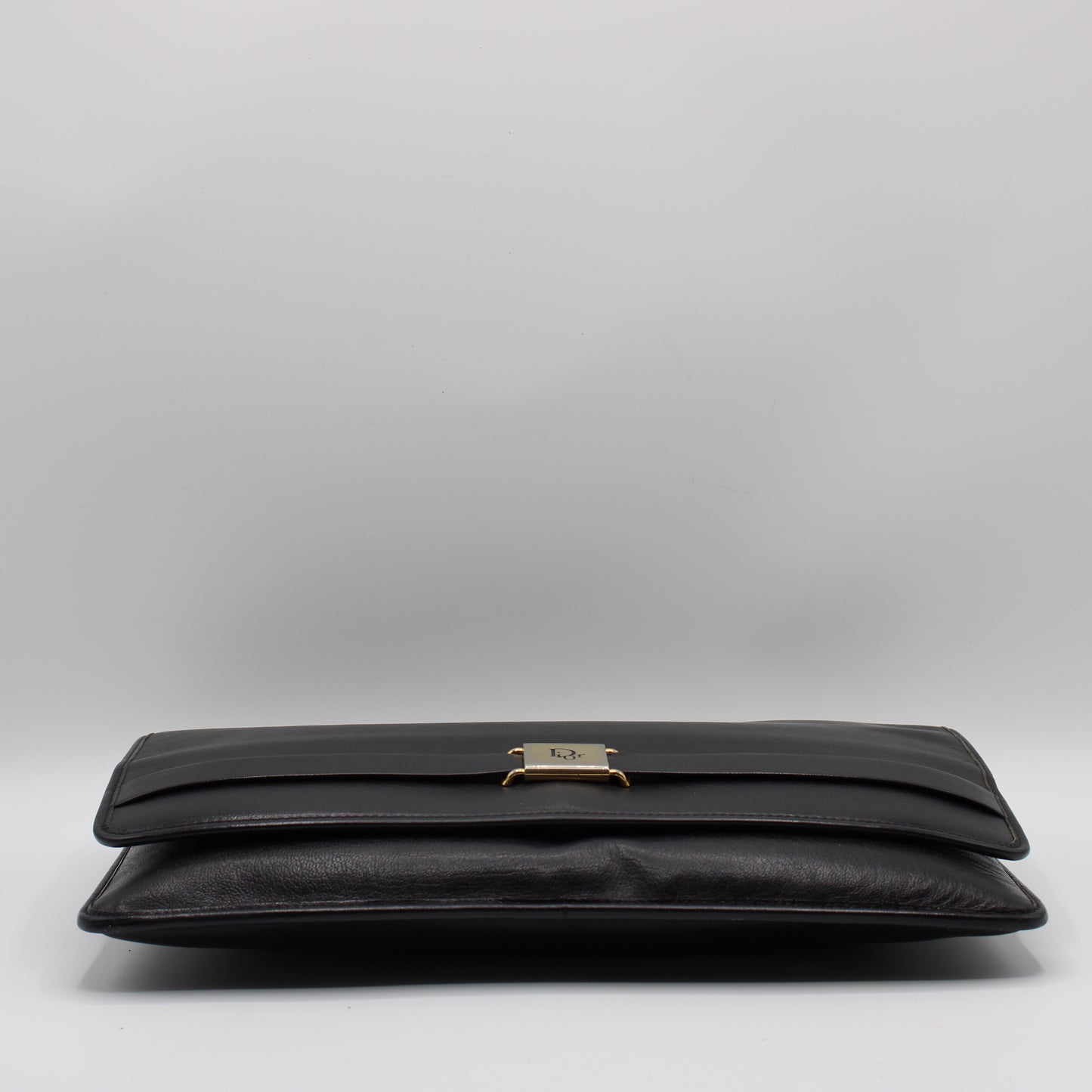 Christian Dior Black Leather Chain Crossbody Bag