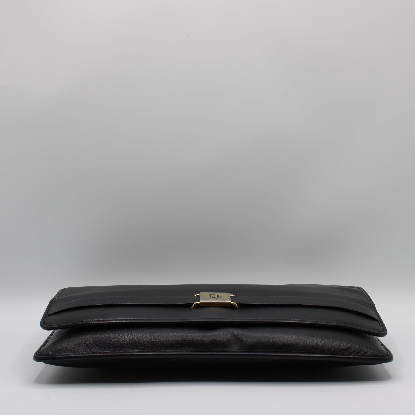 Christian Dior Black Leather Chain Crossbody Bag