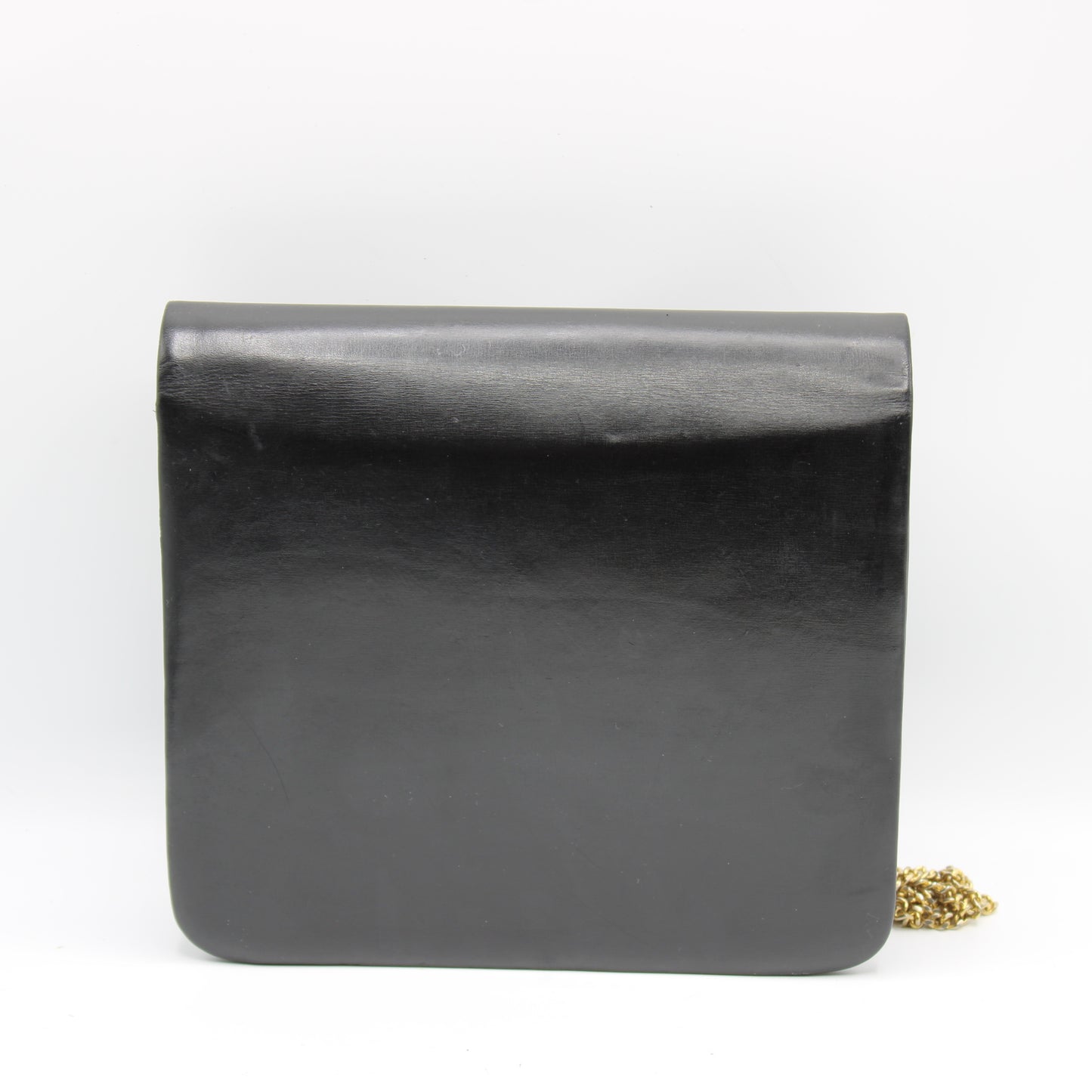 Christian Dior Black Leather Chain Crossbody Bag