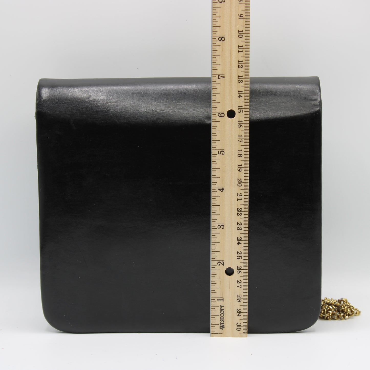 Christian Dior Black Leather Chain Crossbody Bag