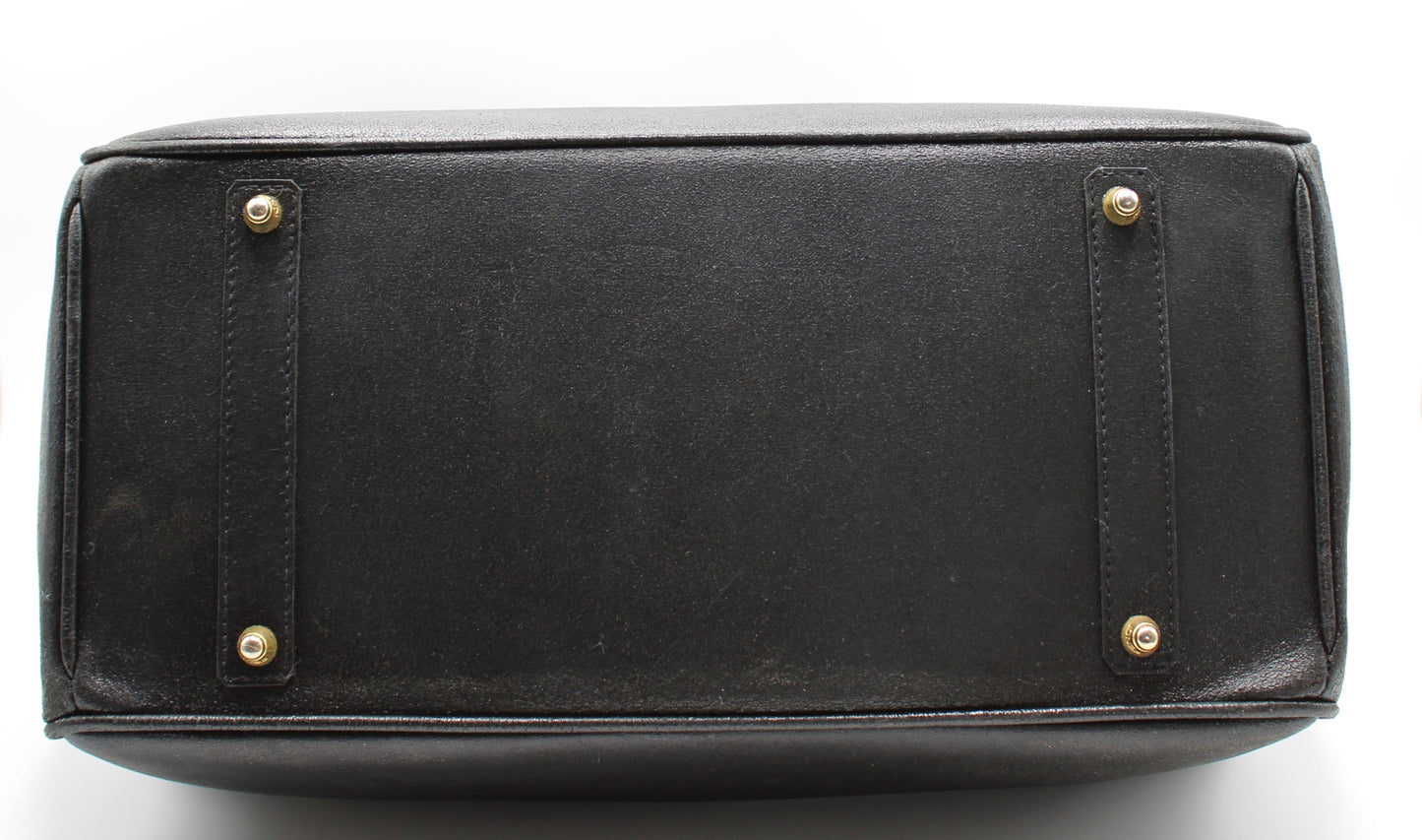 Fendi Peekaboo Black Leather Two-Way Crossbody Birkin Style Bag