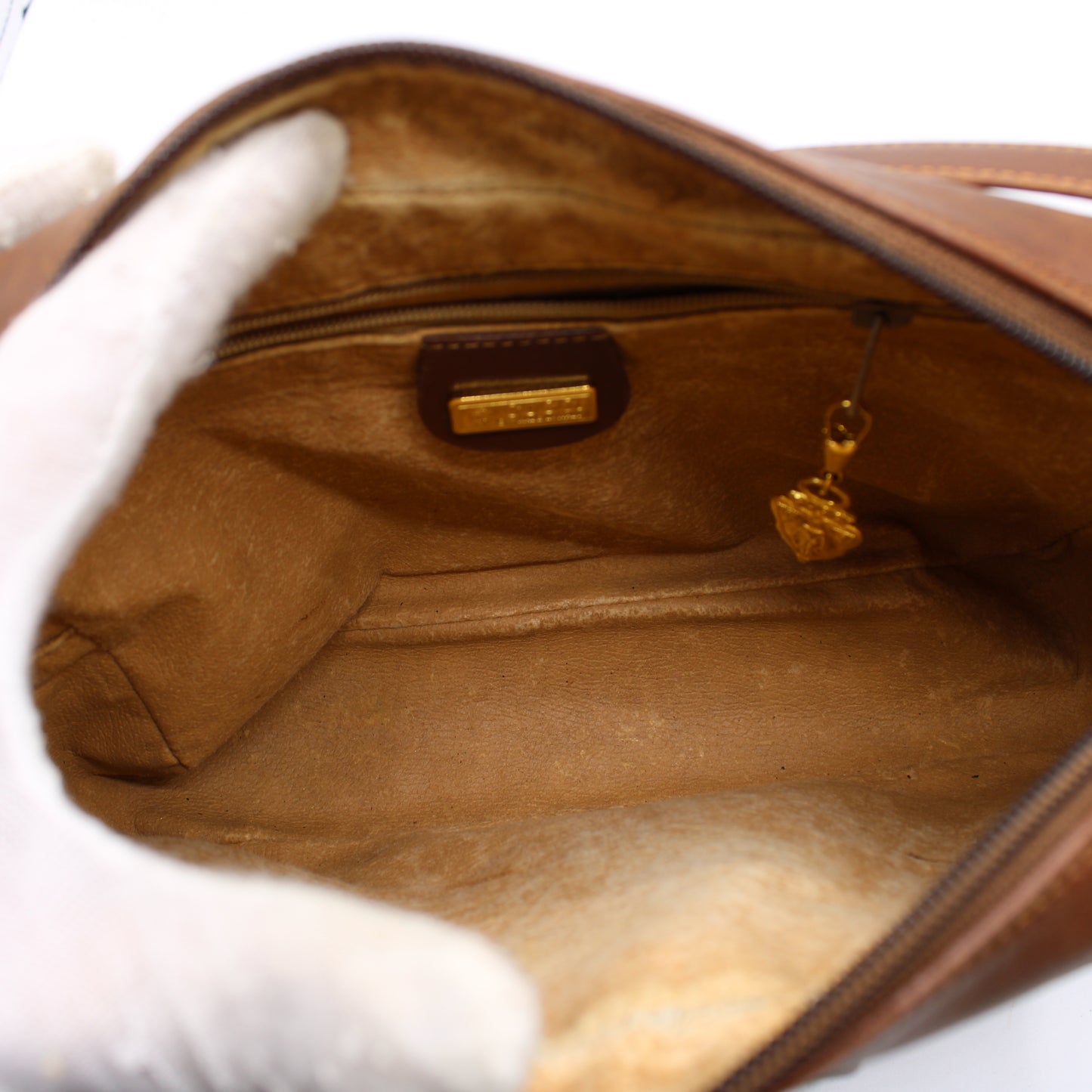 Gucci Microguccissima Supreme Brown Removable Pouch & Crossbody Bag