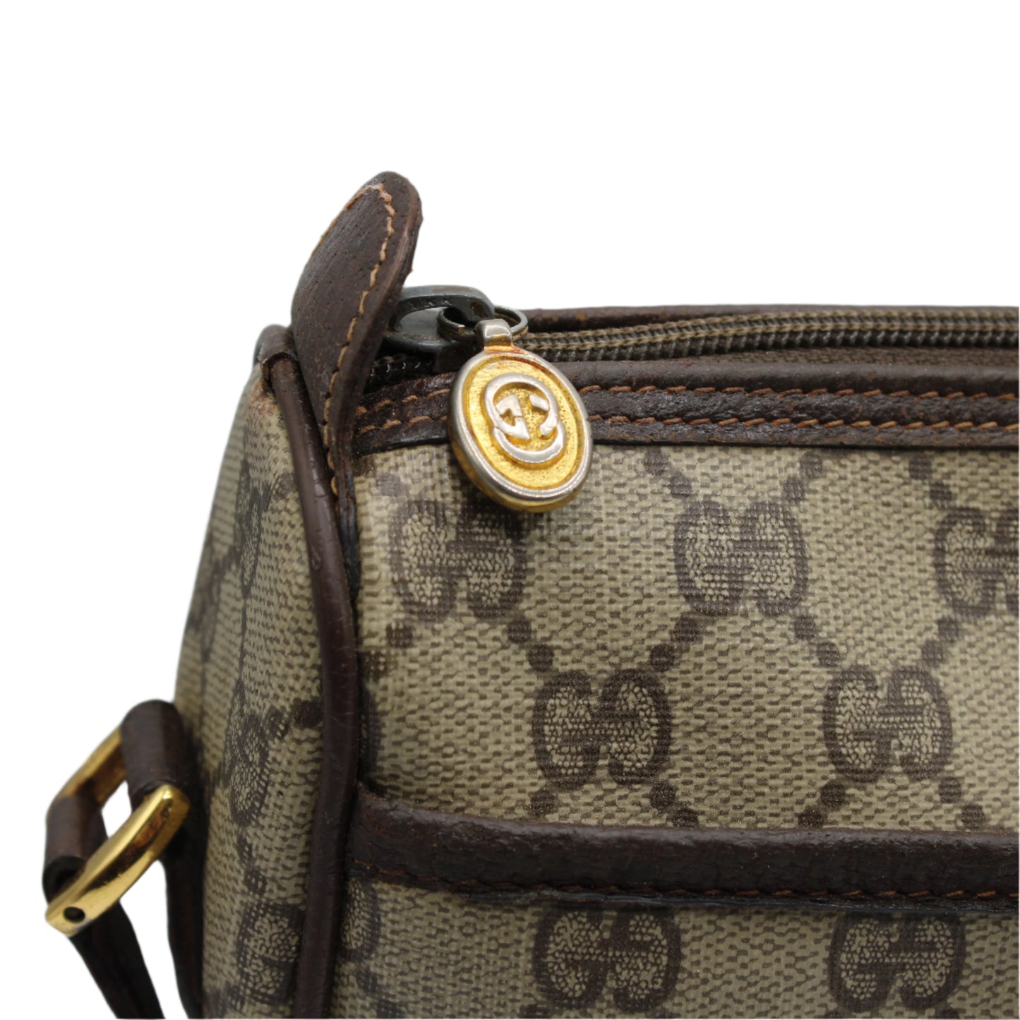 Gucci Ophidia GG Supreme Brown Monogram Canvas Crossbody Bag
