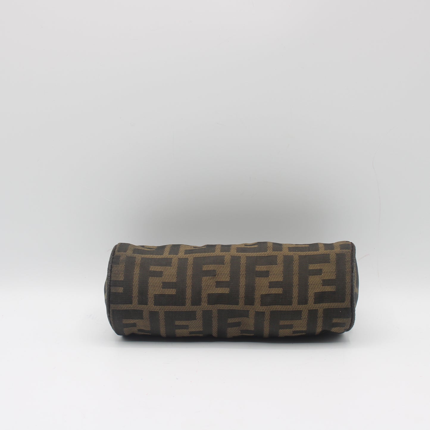 Fendi Brown Zucca Canvas Cylinder Mini Bag #5