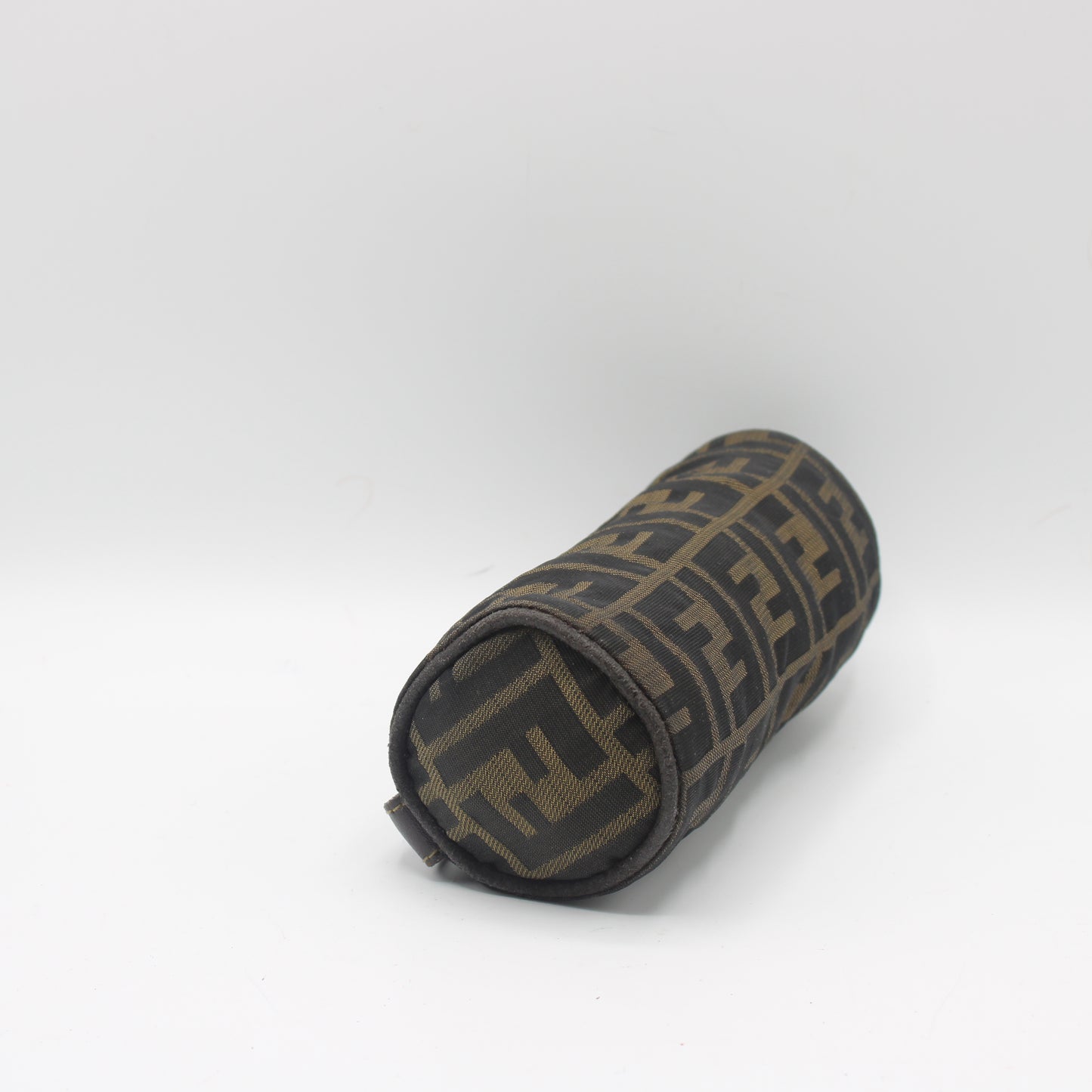 Fendi Brown Zucca Canvas Cylinder Mini Bag #5