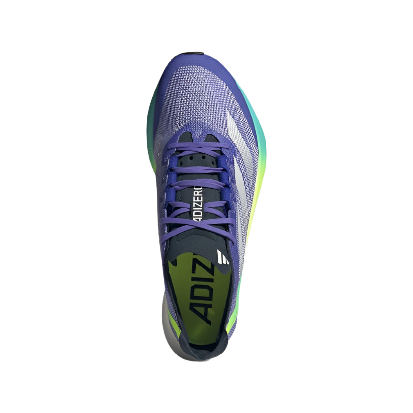 Adidas Adizero Boston 12 Cobalt Blue Sneakers Limited Tribute Edition top view