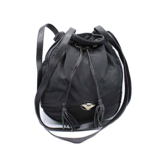 Bottega Veneta Drawstring Tote Bag in Classic Black drop