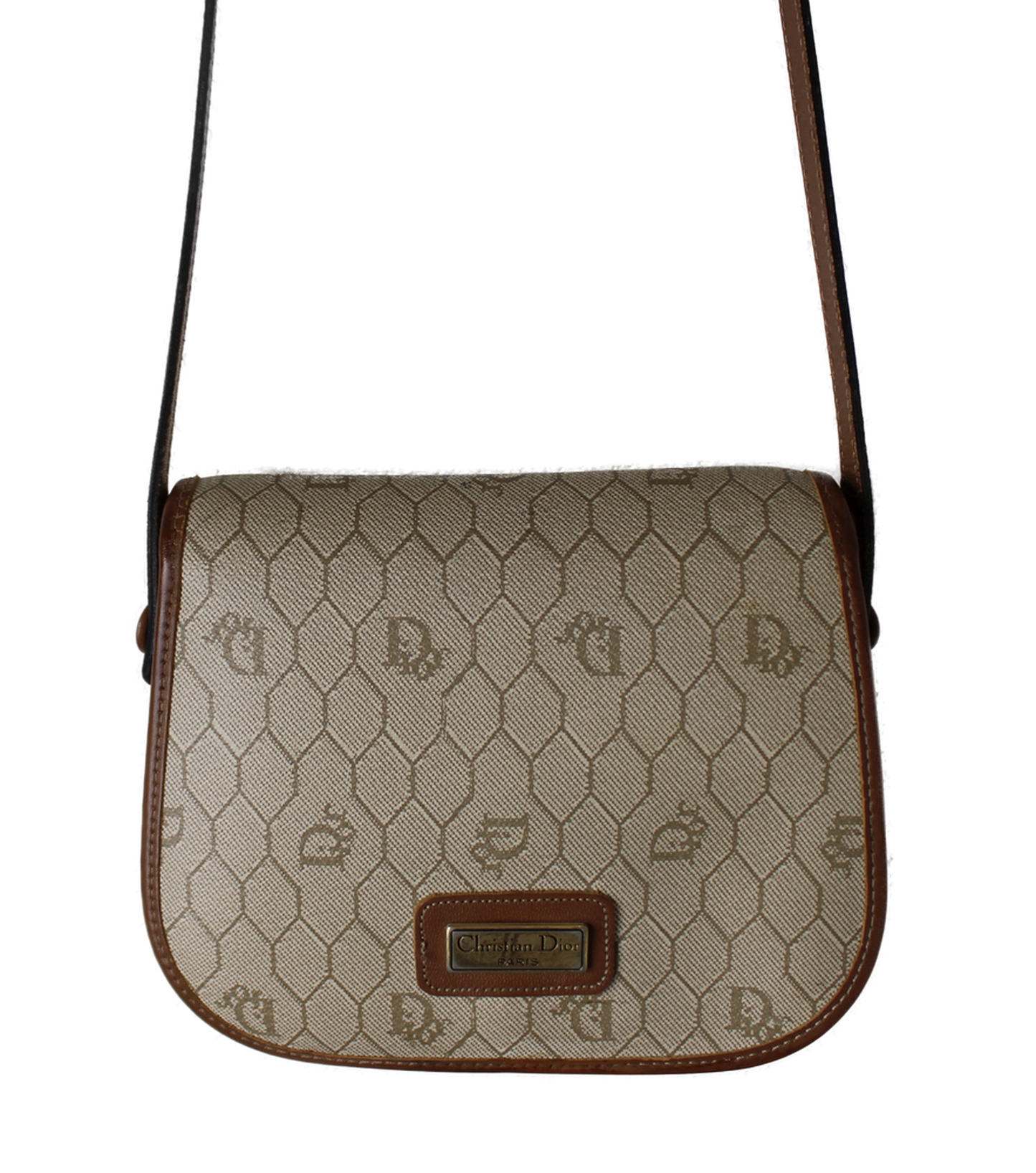 Christian Dior Monogram Honeycomb Crossbody Bag full