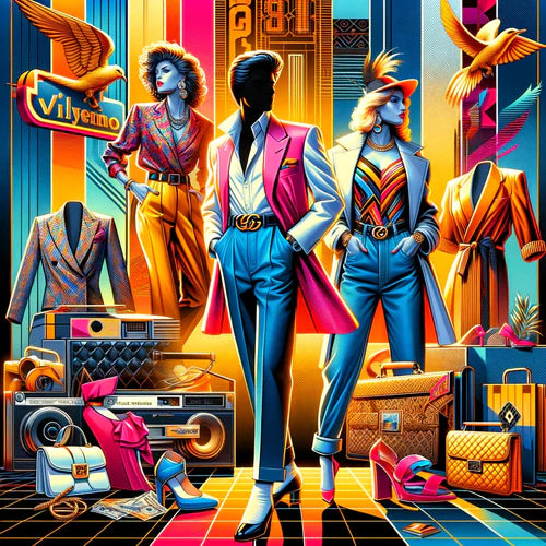 1980s Bold Fashion: Rediscovering Retro Exuberance