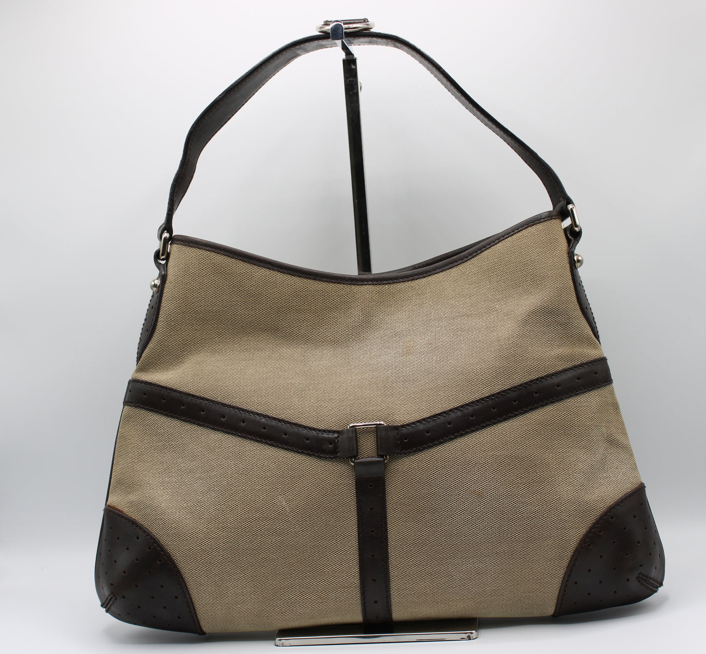 Gucci Ophidia Hobo Bag Canvas Web GG Reins Vintage