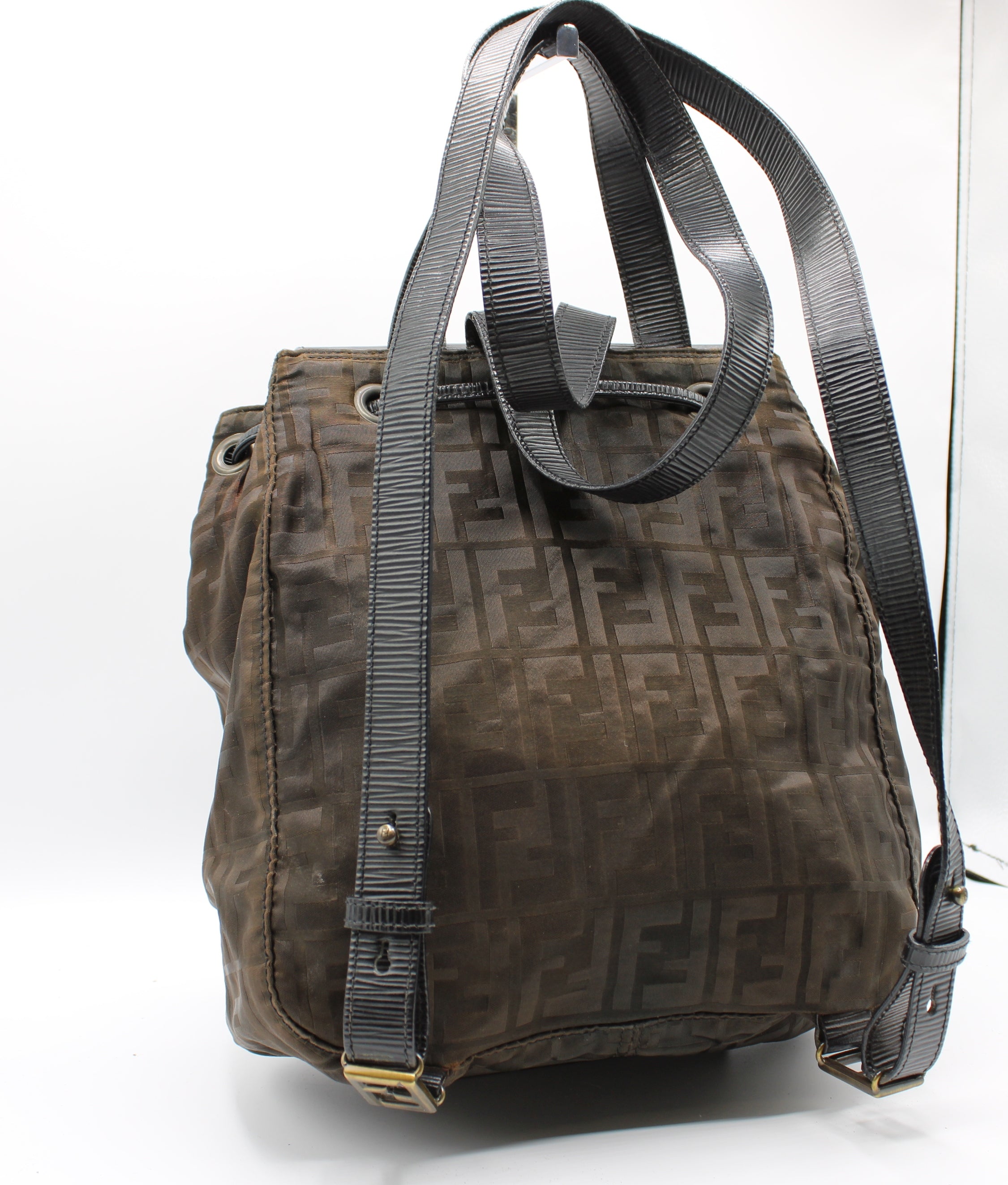 Vintage fendi clearance zucca backpack