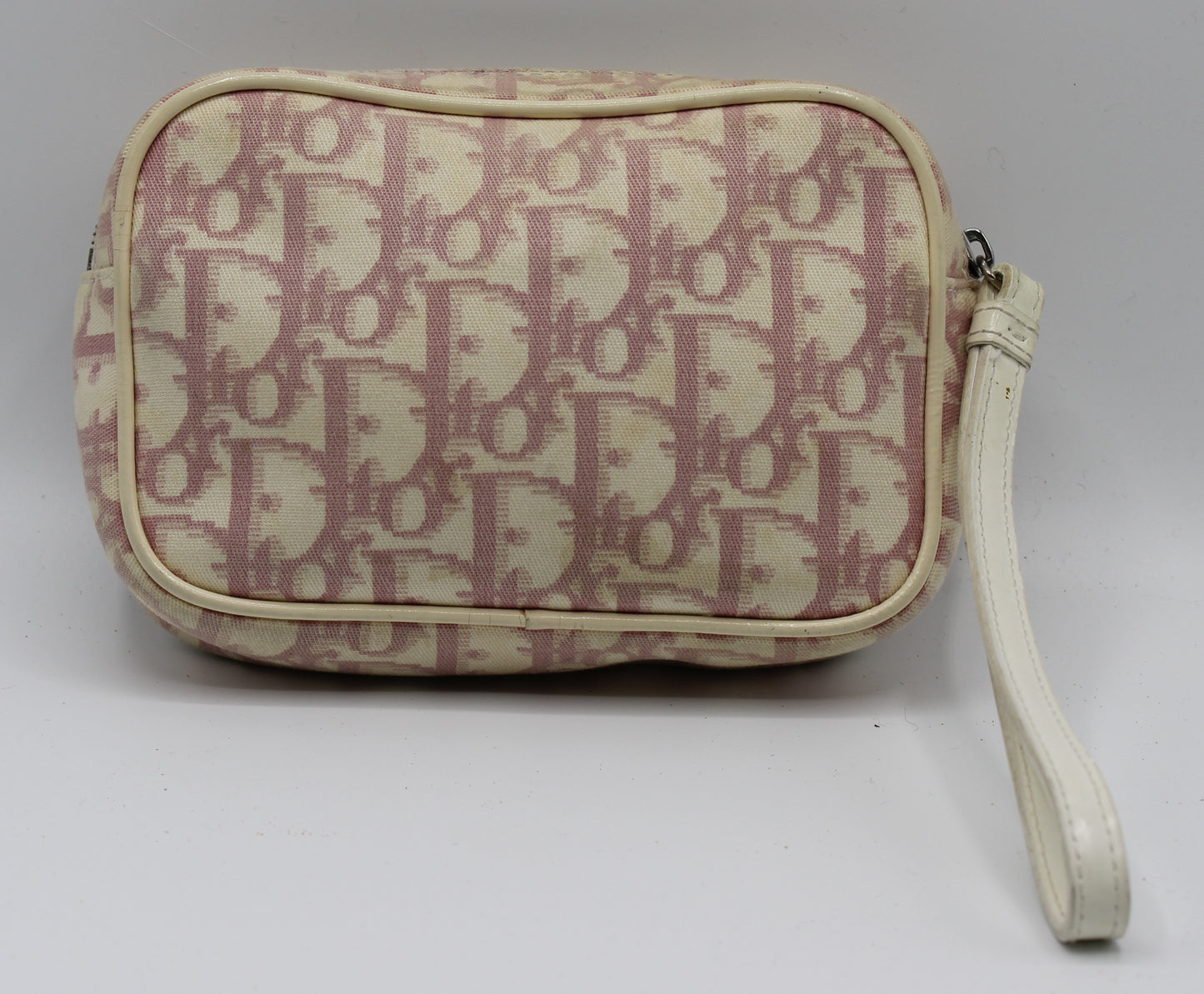 Christian Dior Wristlet Bag Trotter Girly Pattern Pink 1 Vintage