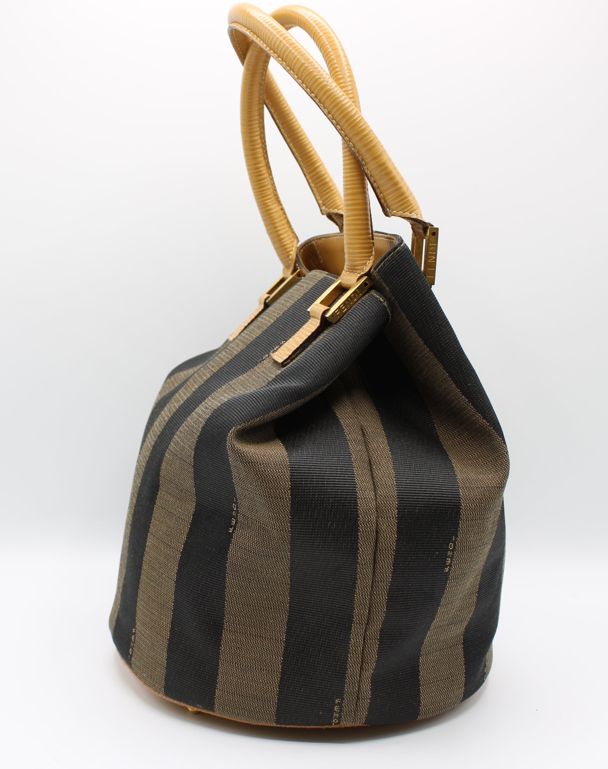 Fendi pequin discount bucket bag