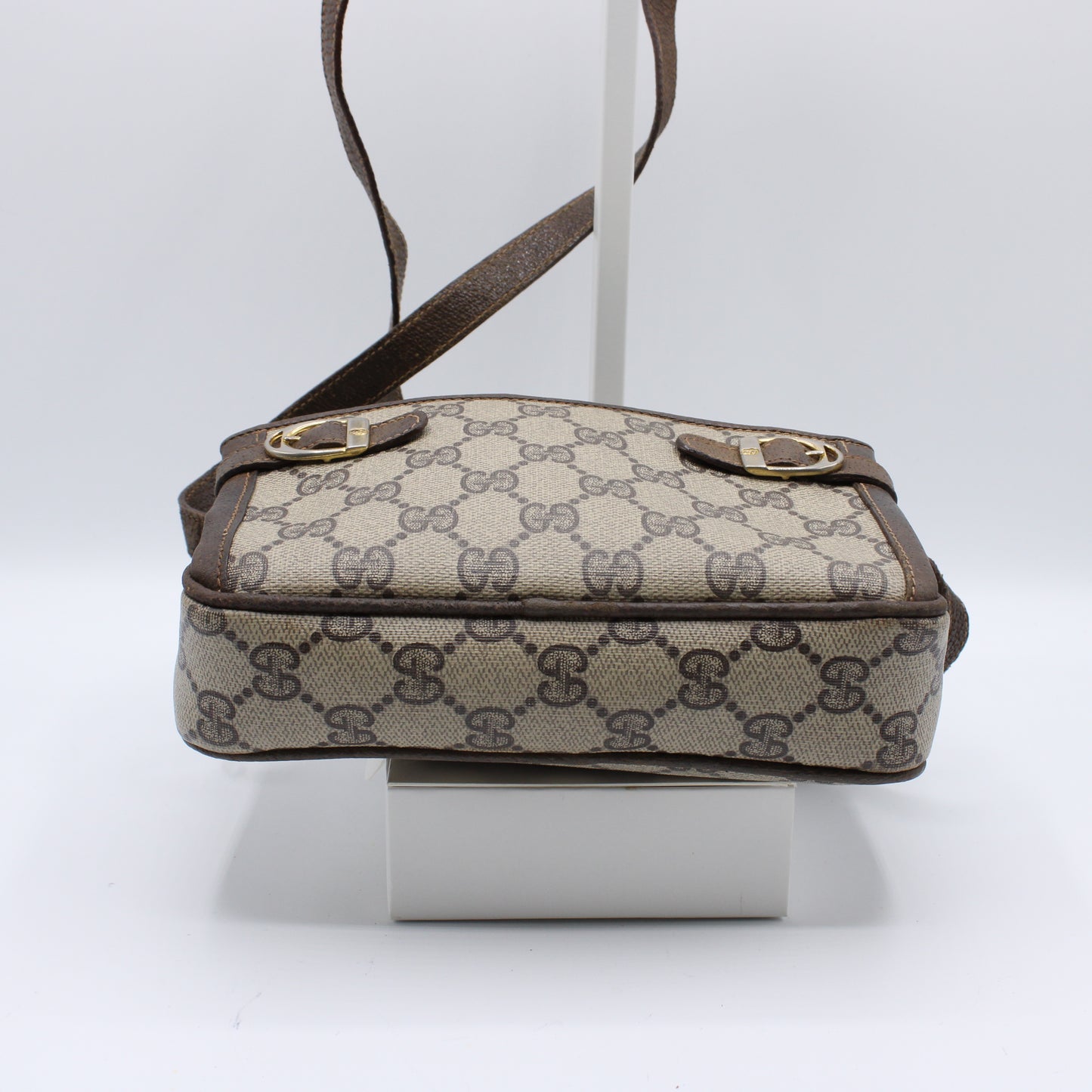 Gucci Ophidia Brown GG Canvas Small Crossbody Bag Vintage