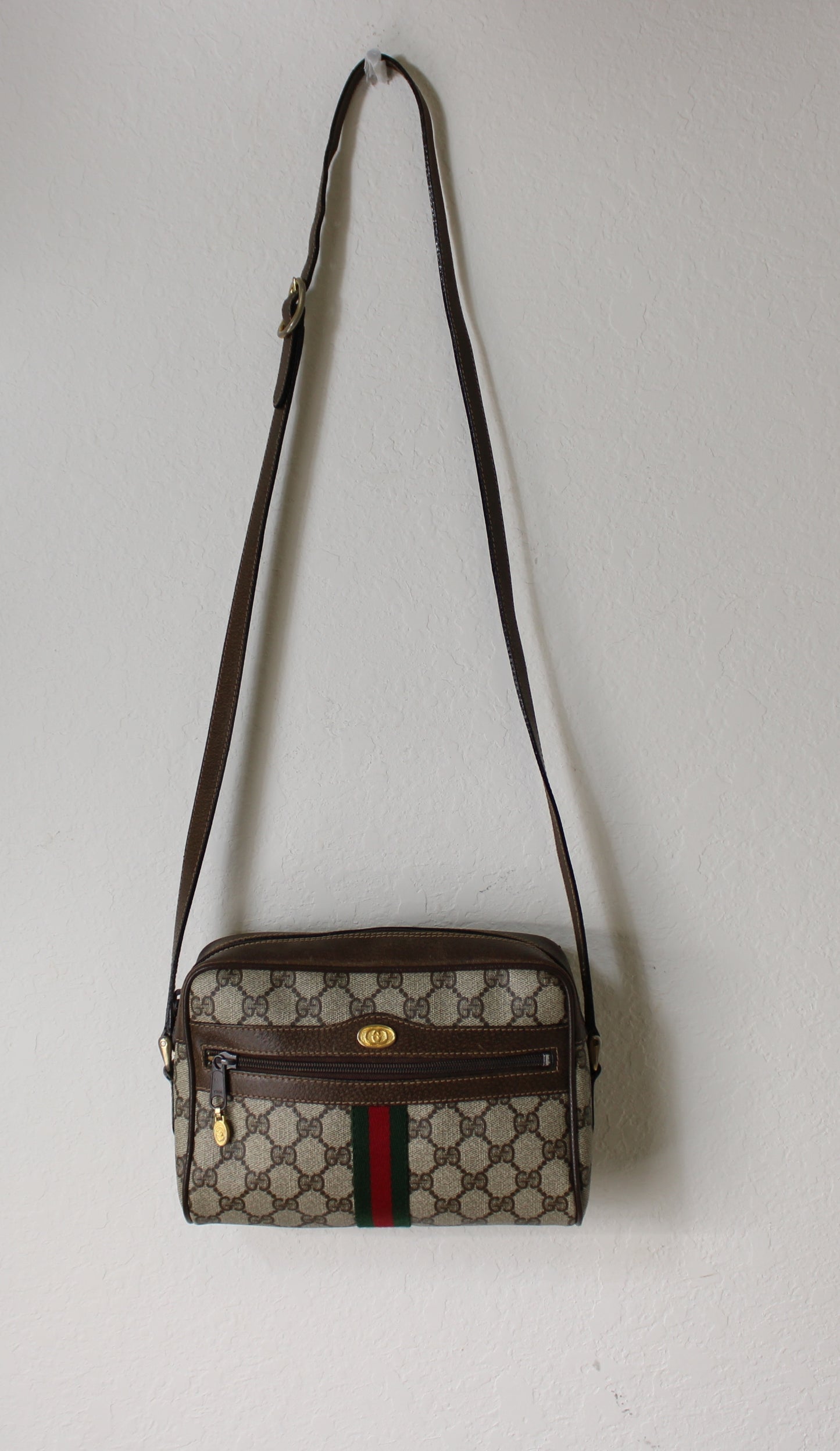 Gucci Ophidia GG Supreme Canvas Crossbody Bag Vintage