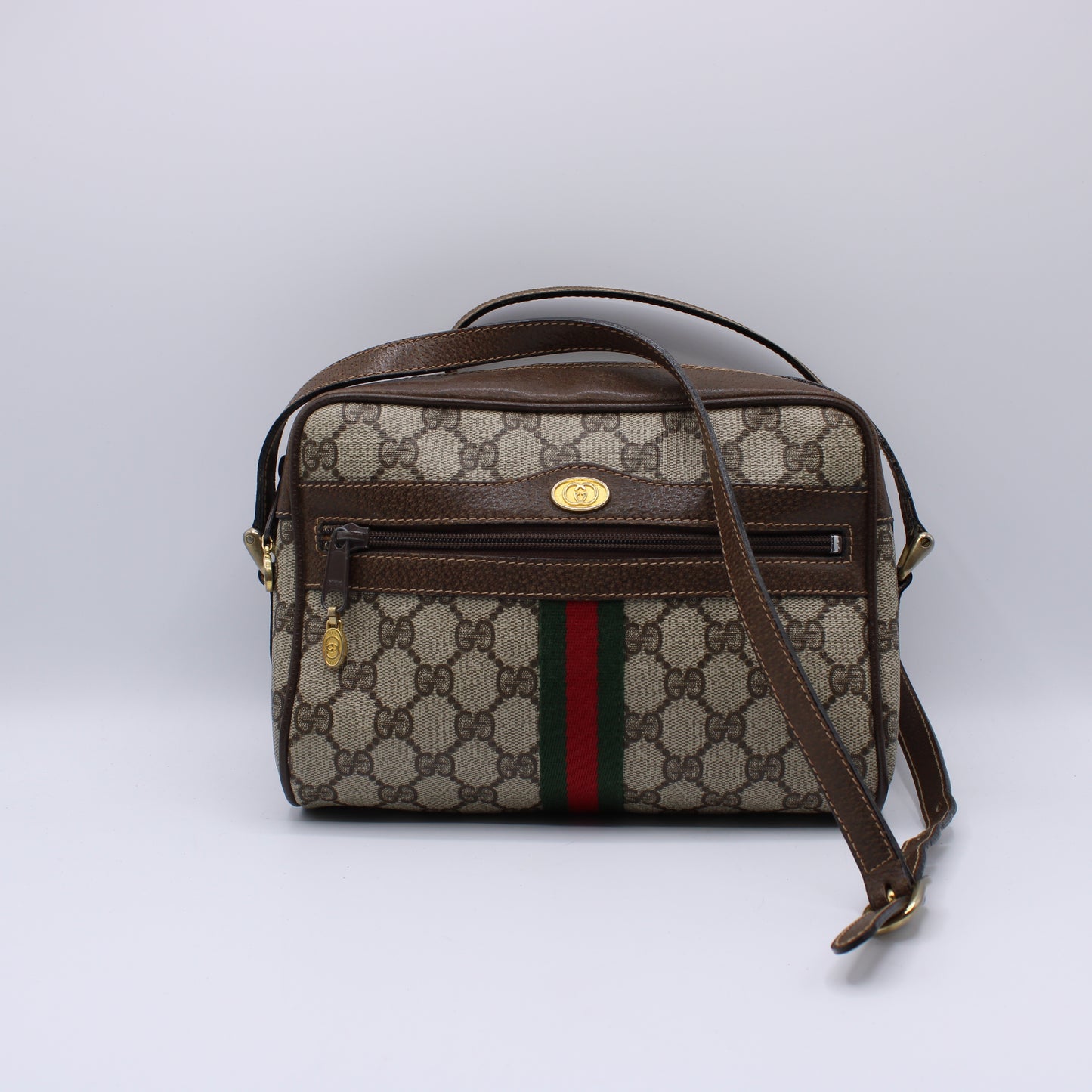 Gucci Ophidia GG Supreme Canvas Crossbody Bag Vintage