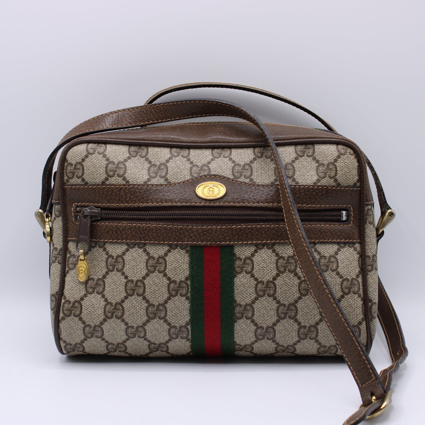 Gucci Ophidia GG Supreme Canvas Crossbody Bag Vintage