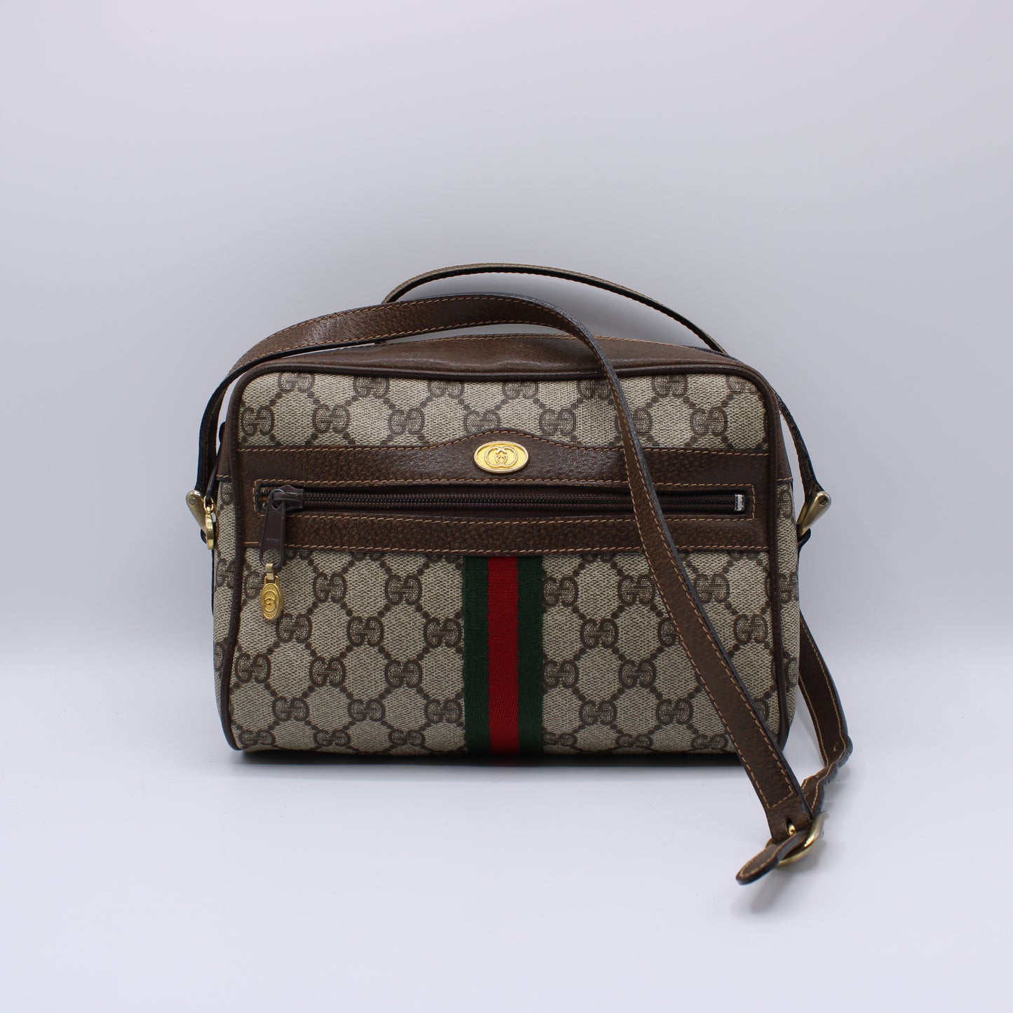 Gucci Ophidia GG Supreme Canvas Crossbody Bag Vintage