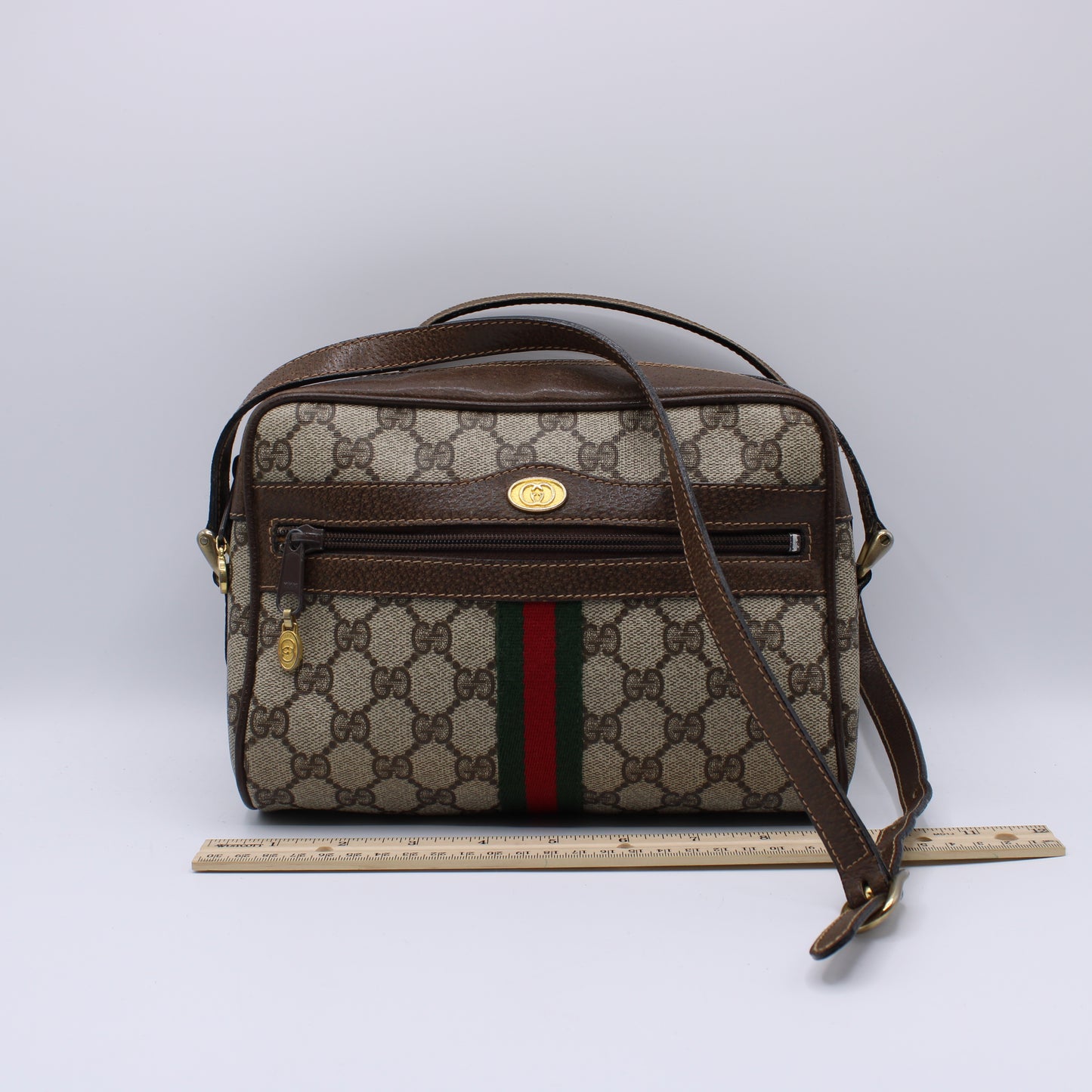 Gucci Ophidia GG Supreme Canvas Crossbody Bag Vintage